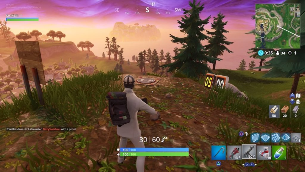 fortnite shooting gallery viking village