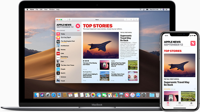 apple news feed