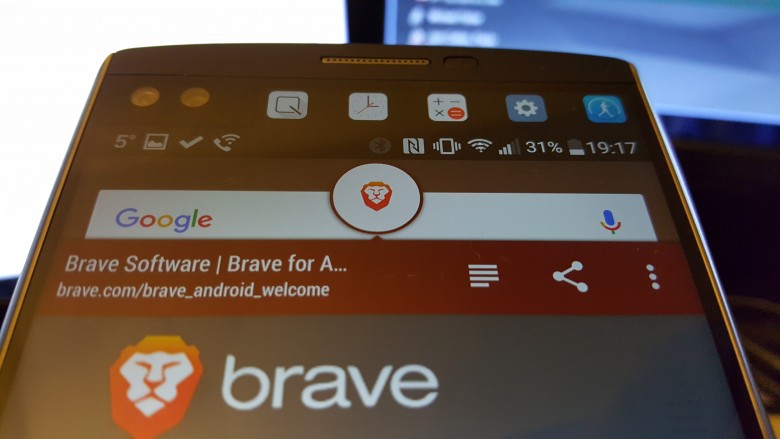 Brave's UI looks very familiar