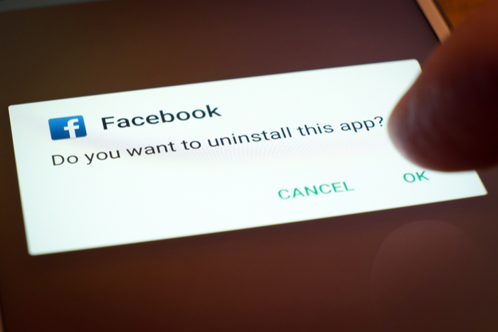 uninstall facebook