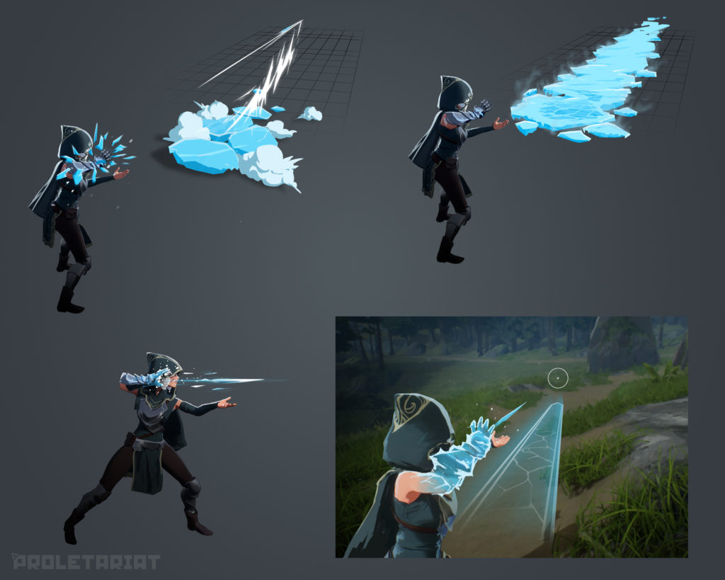 spellbreak concept art ice lance