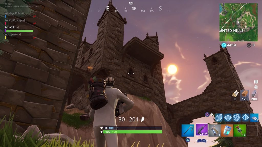 fortnite season 6 haunted hills vampire castle