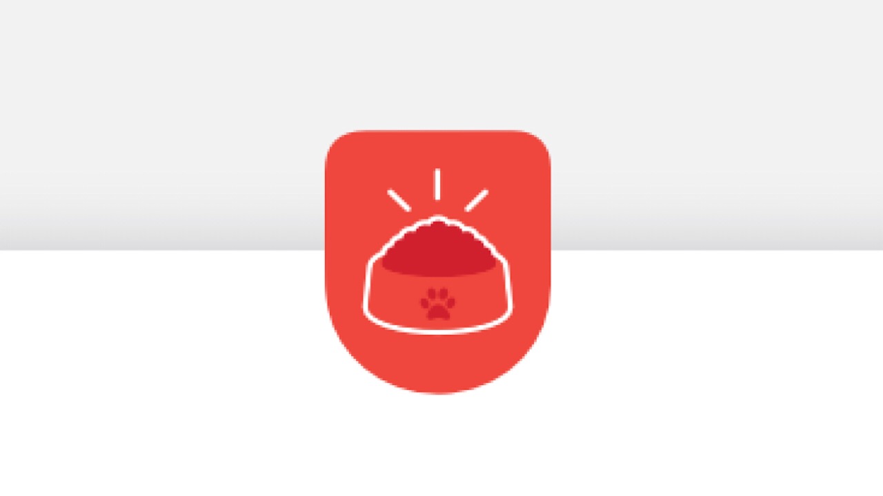 PetSitter dog bowl logo