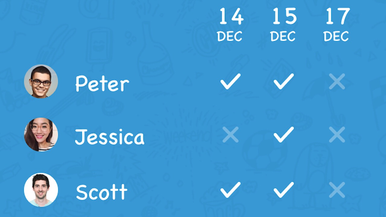 Doodle app screenshot