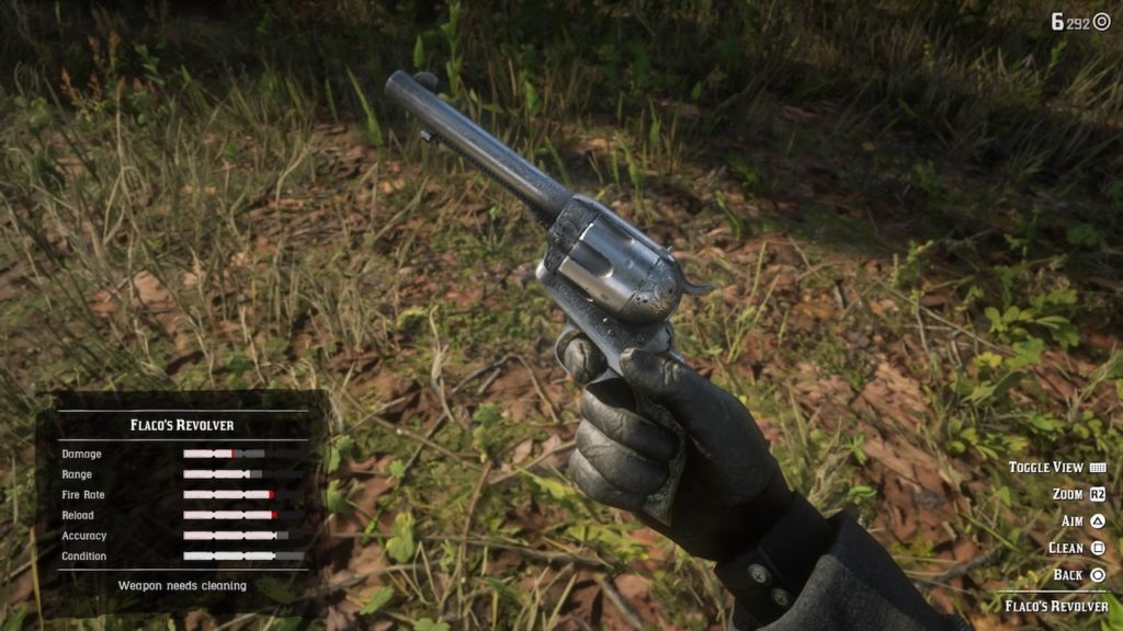 red dead redemption 2 flaco's revolver