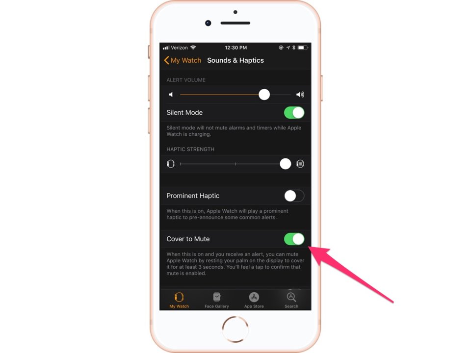 Cover to mute is useful if you need to silence with minimal warning