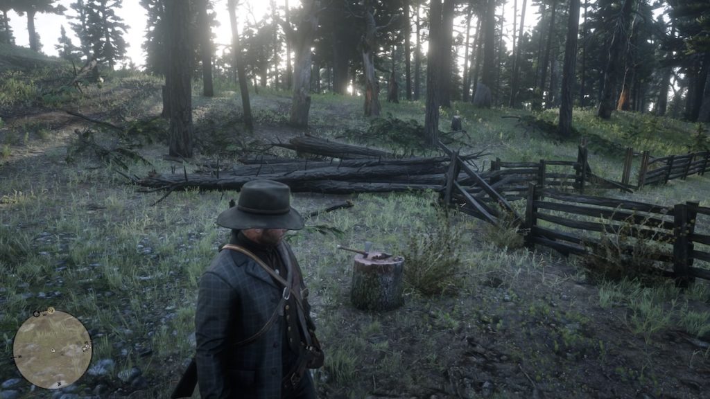 red dead redemption 2 abandoned cabin