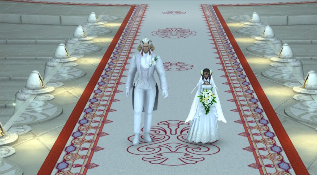 Final Fantasy XIV wedding