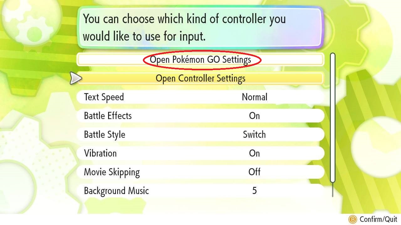 Pokemon Go Settings
