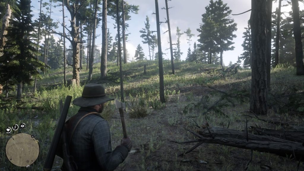 red dead redemption 2 rusted double bit