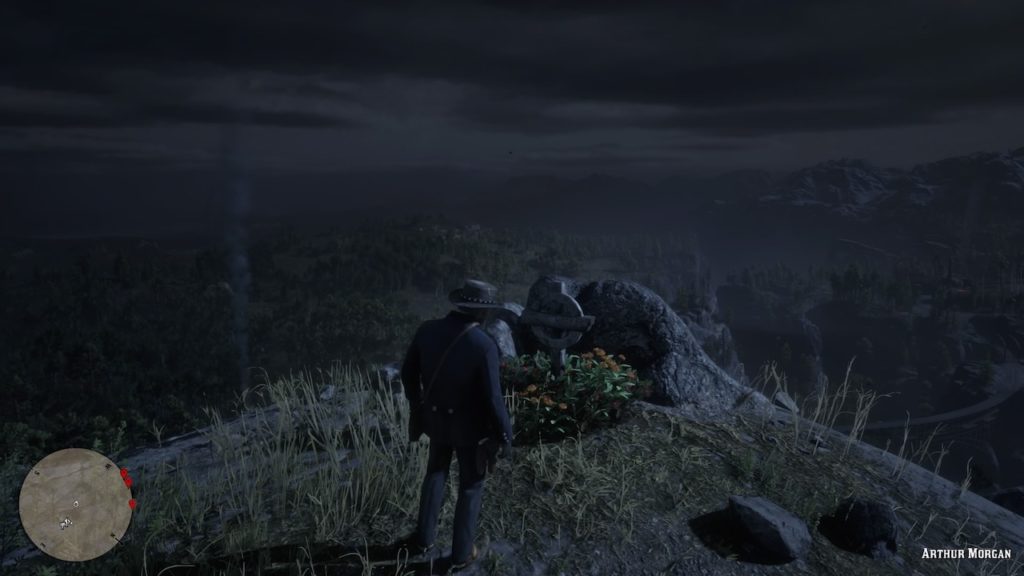 red dead redemption 2 arthur grave