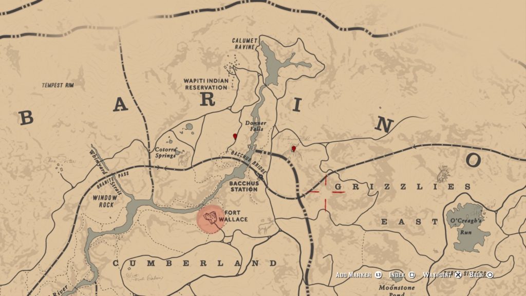 red dead redemption 2 ambarino grave map