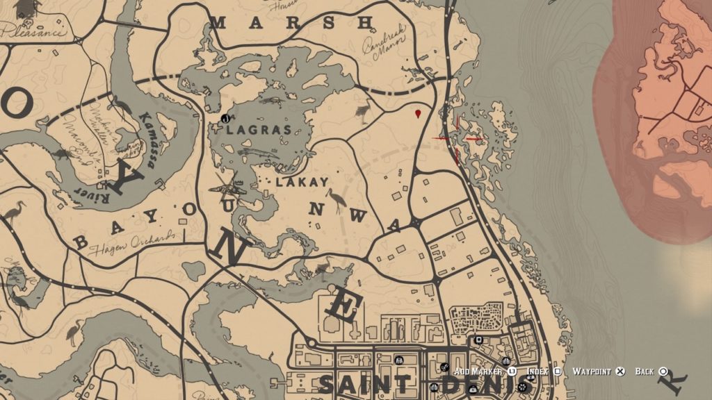 red dead redemption 2 saint denis grave map