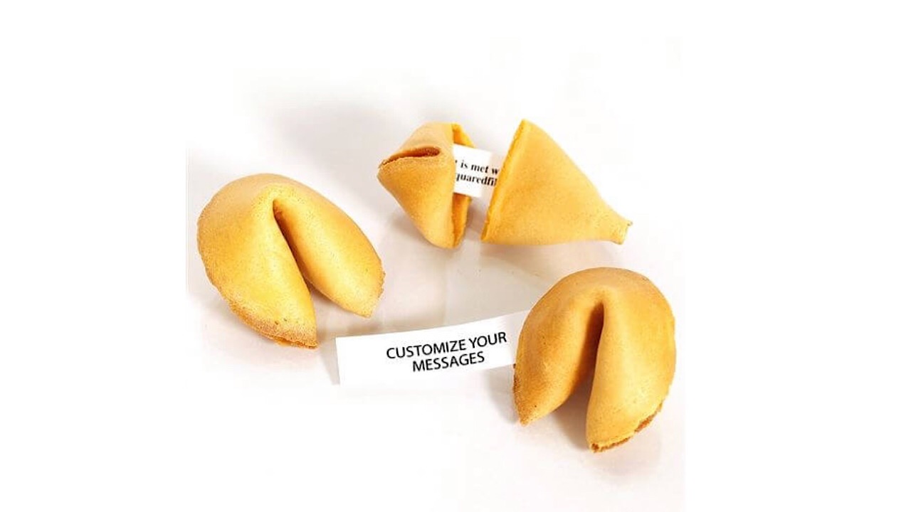 customized fortune cookies
