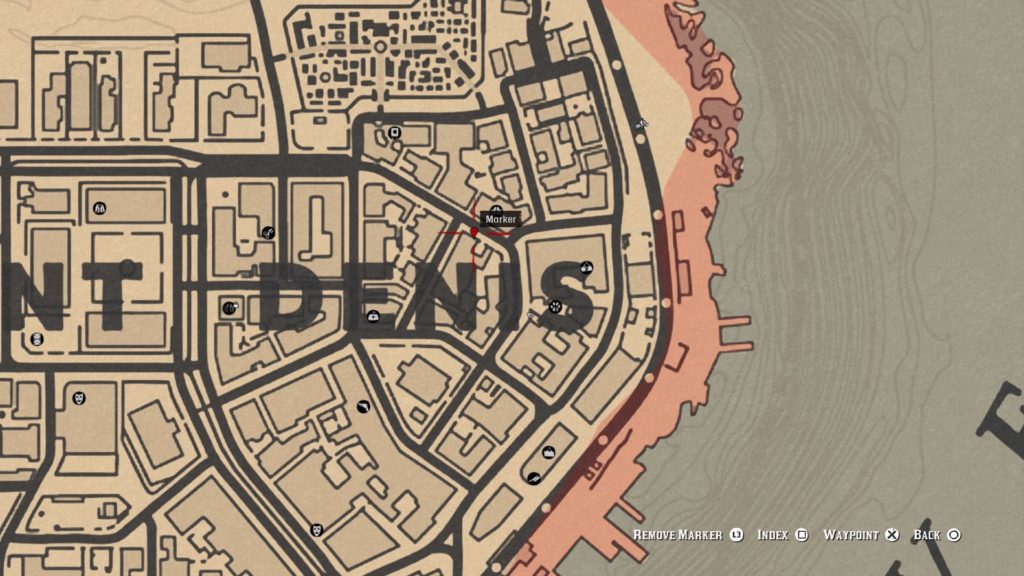 red dead 2 saloon graffiti map