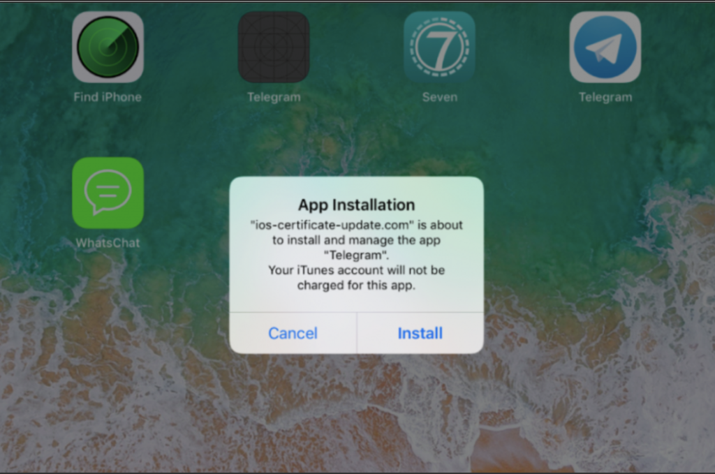 fake apple support scam
