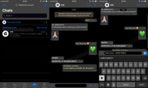 dark mode screenshots