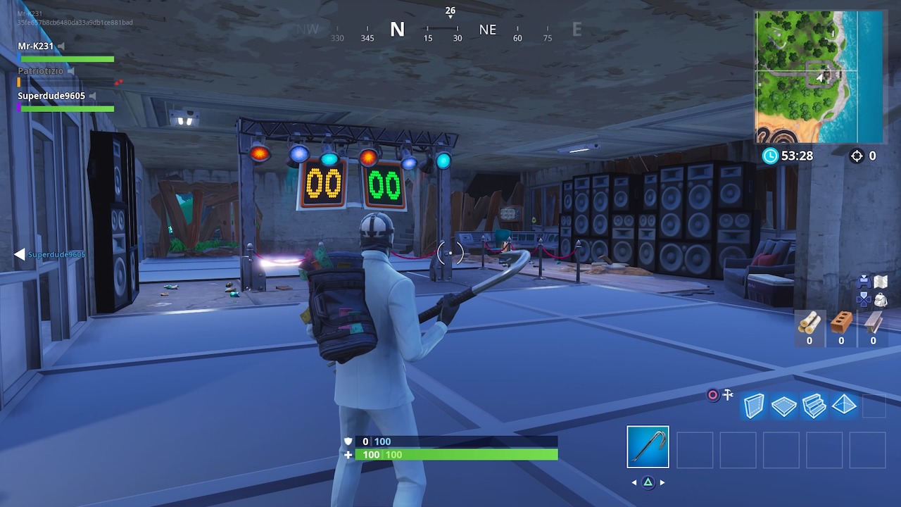fortnite mansion dance off