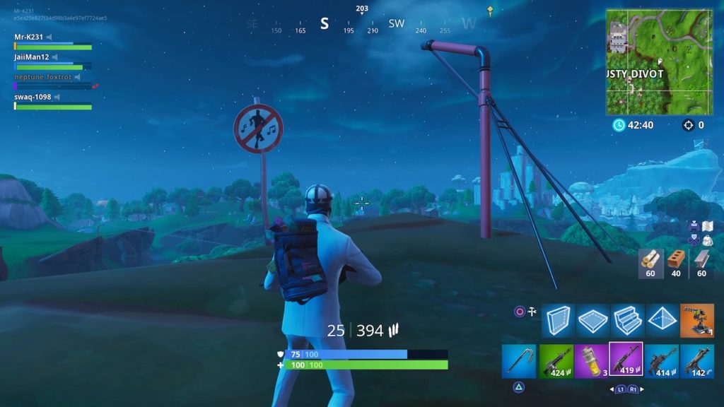 fortnite dusty divot edge