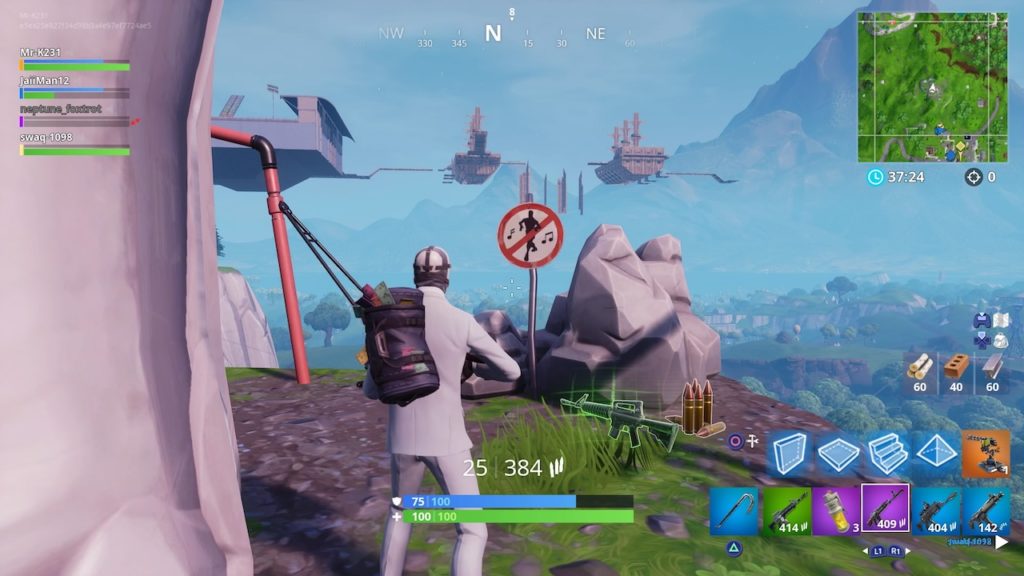 fortnite dusty divot mountain