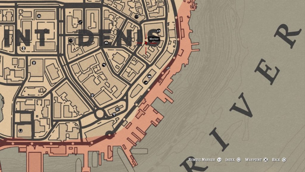 red dead 2 market graffiti map