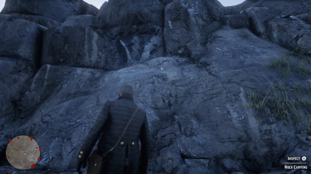 red dead 2 mt shann carving