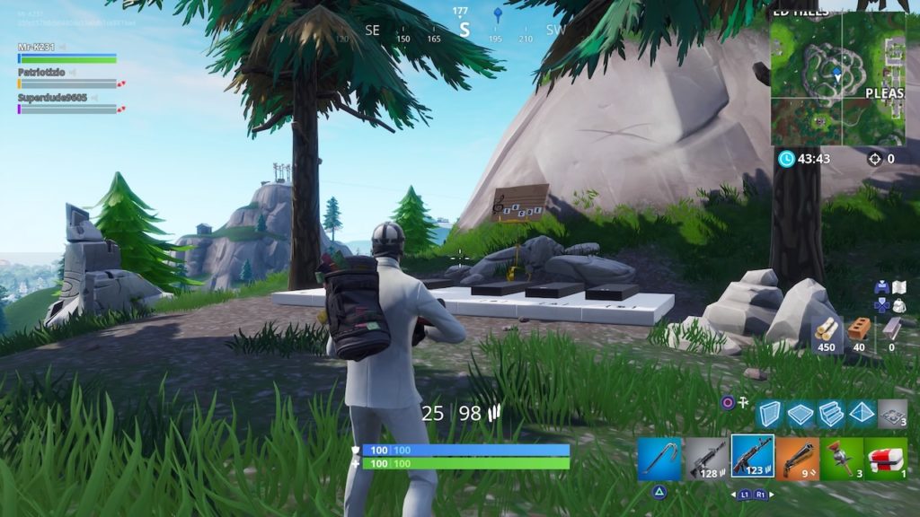 fortnite pleasant park piano