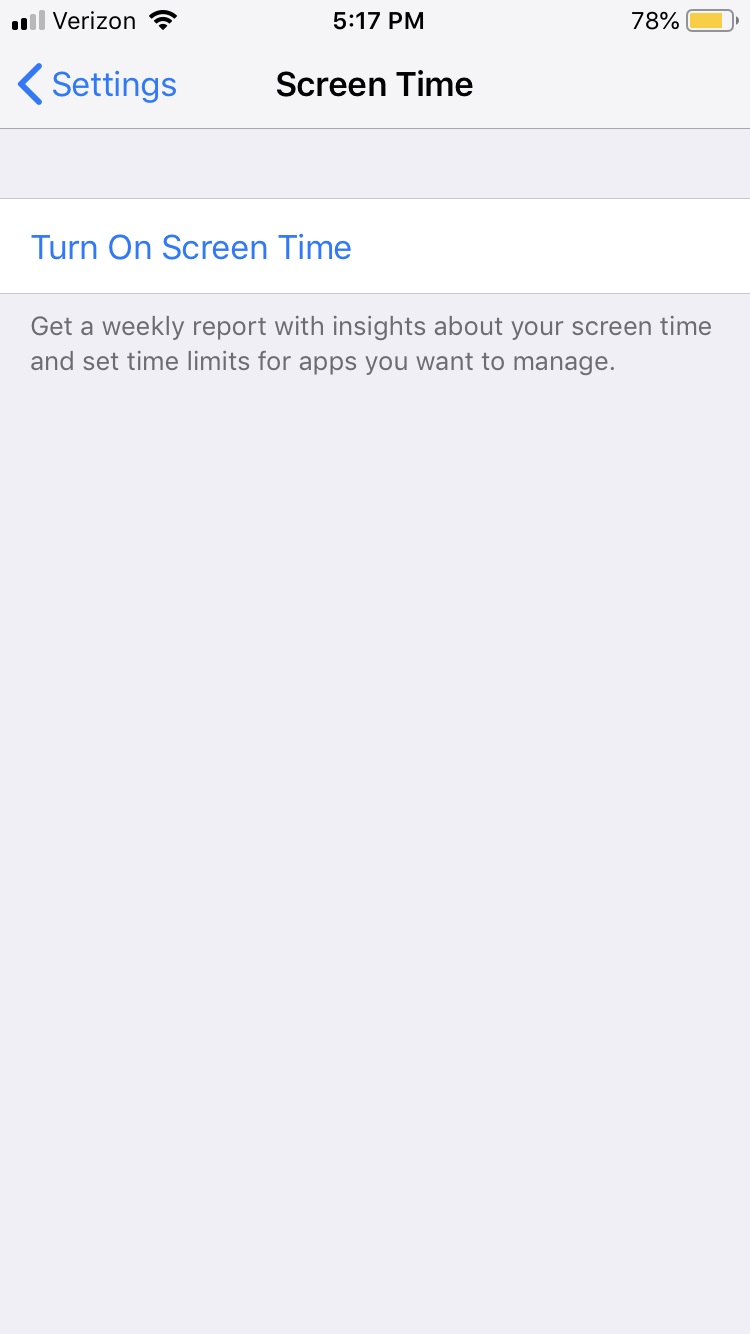 iPhone parental controls