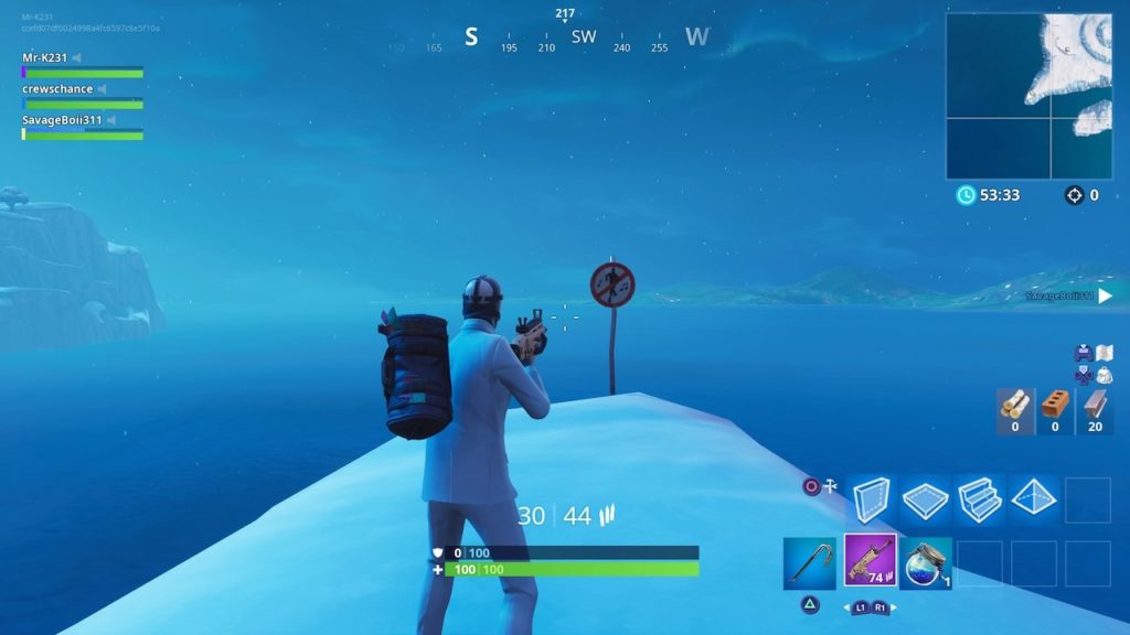 fortnite southwest glacier