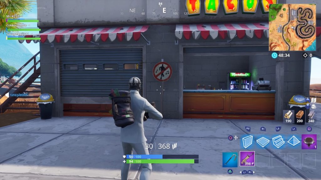 fortnite taco stand
