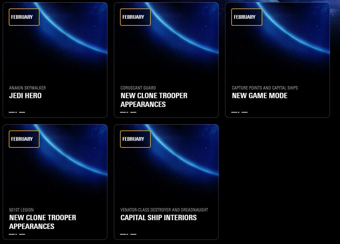 We're especially excited for 501st skins!