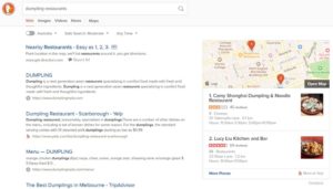 private location searches