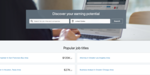 Linked in salary tool