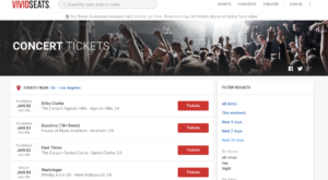 Vivid Seats tickets