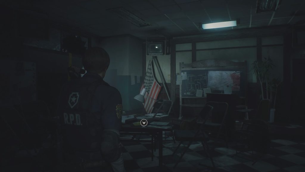 resident evil 2 ops room