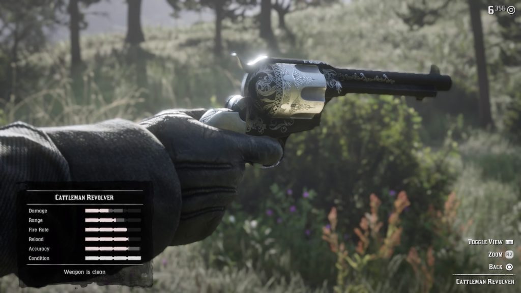 red dead 2 cattleman revolver
