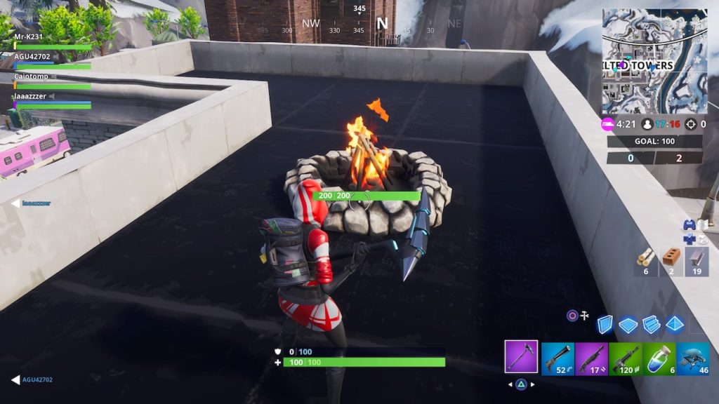 fortnite cozy campfire