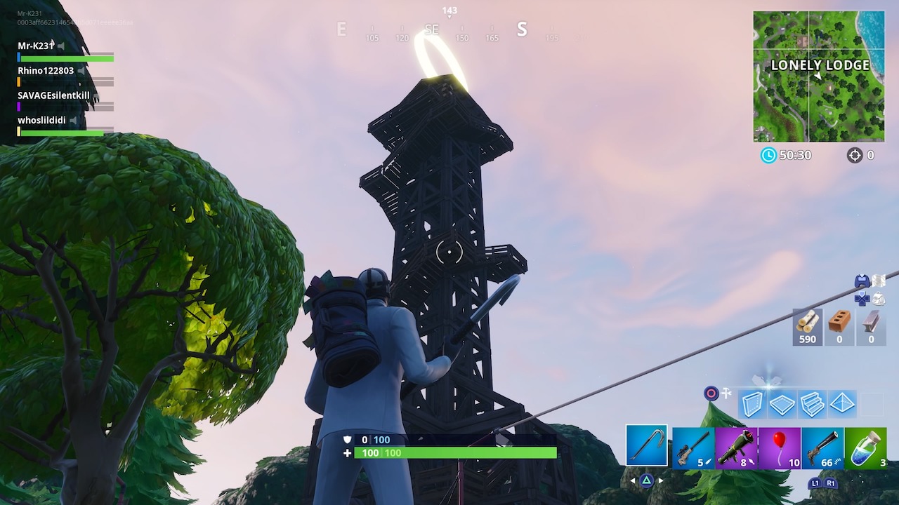 fortnite ranger tower