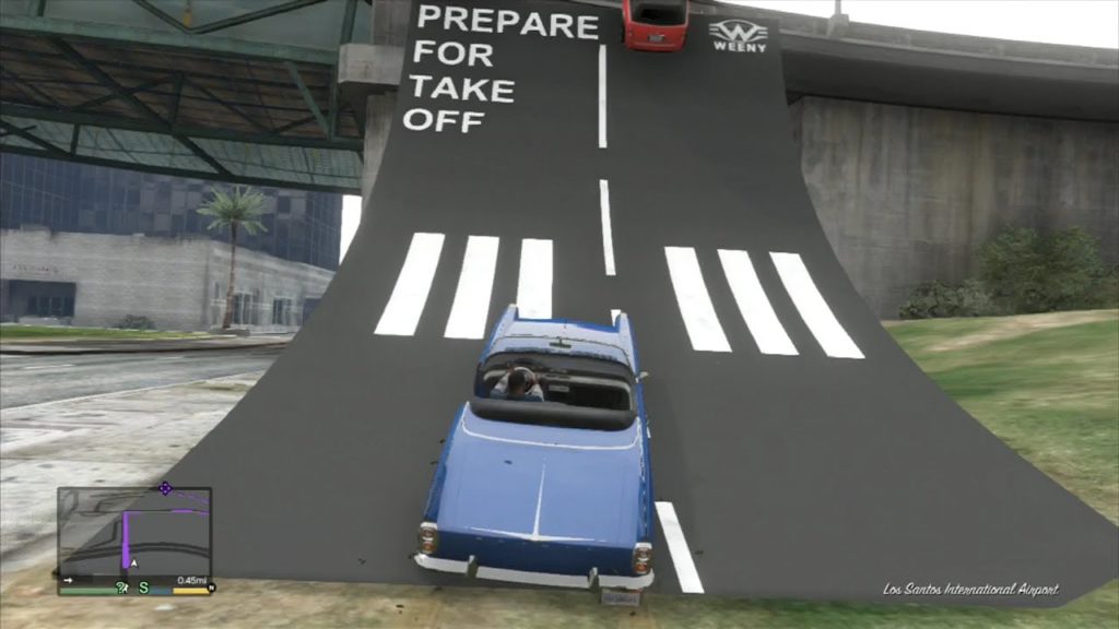 This ramp in GTA V is more fun than many full games