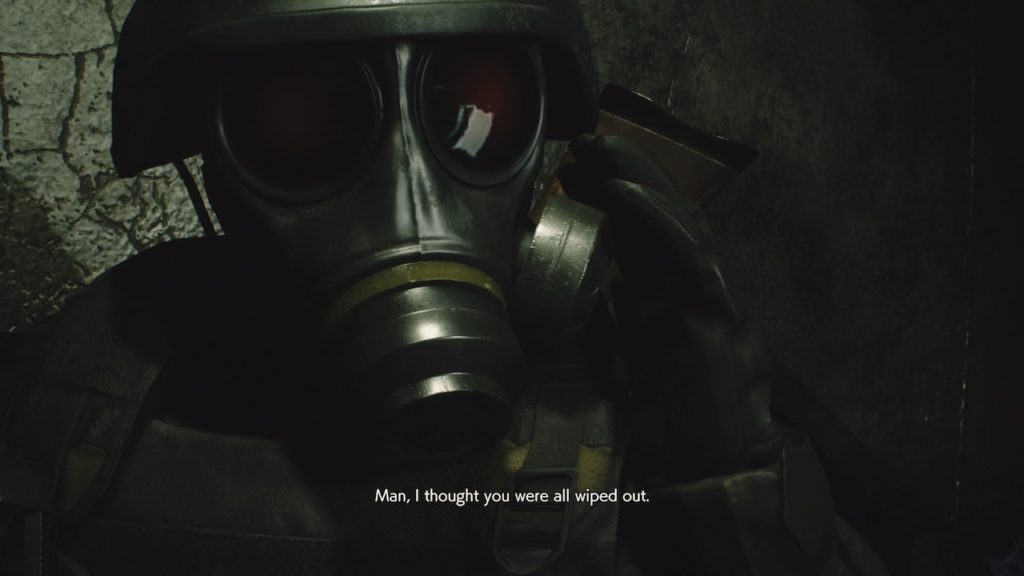 resident evil 2 hunk
