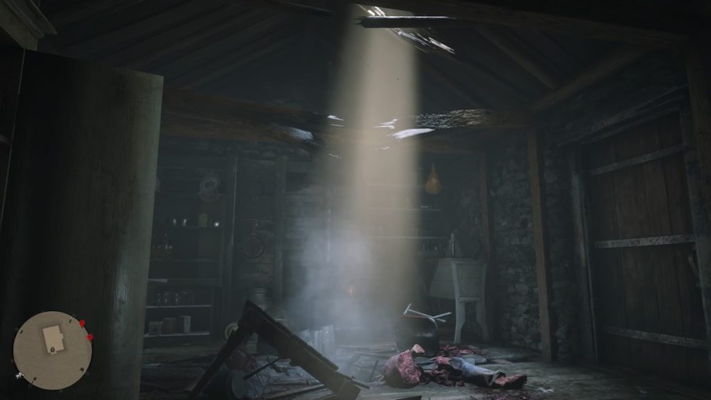 red dead 2 meteor house