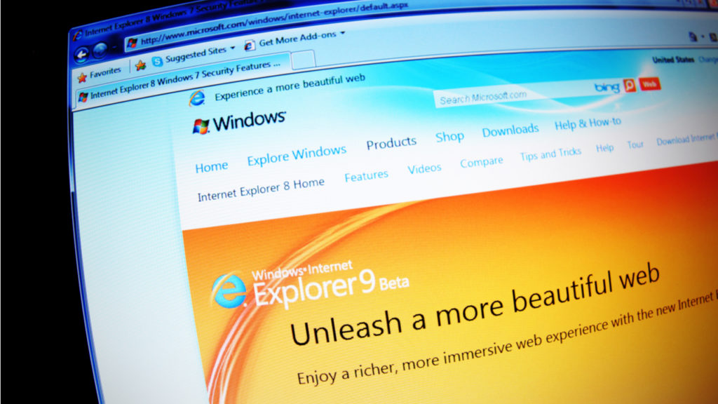 microsoft internet explorer