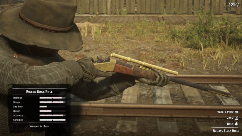 red dead 2 rolling block