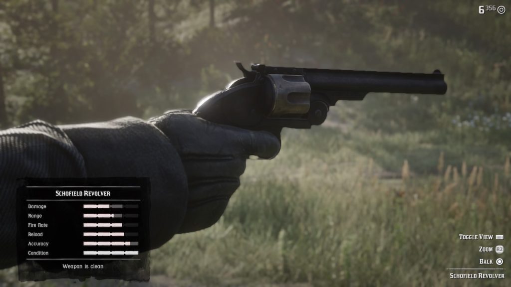 red dead 2 schofield revolver