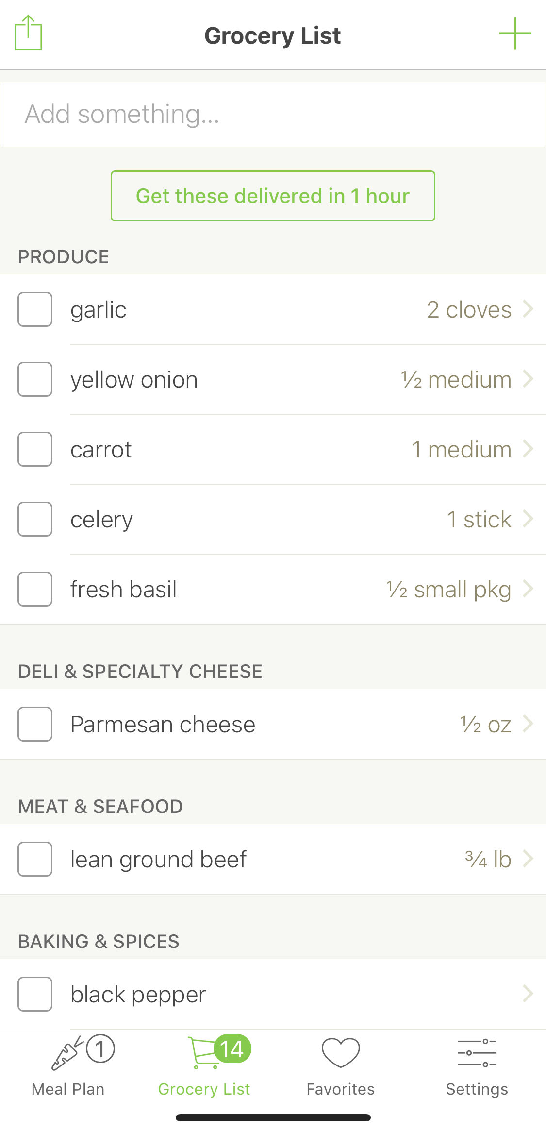 Groceries