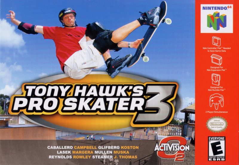 tony hawk pro skater 3 soundtrack