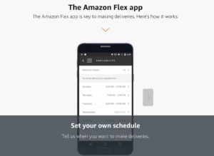 Amazon flex delivery app