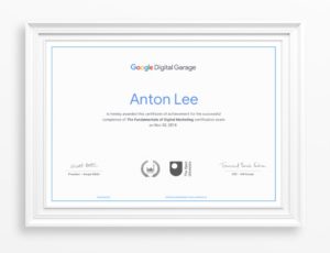 Digital Garage online certification