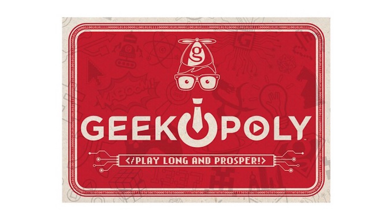 Geek-opoly game