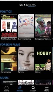 snag films free documentaries